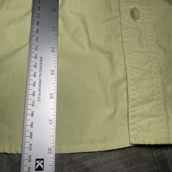 ExOfficio Shirt Mens Large Buzz Off Insect Shield Wasabi Green Outdoor Fishing - Picture 5 of 7